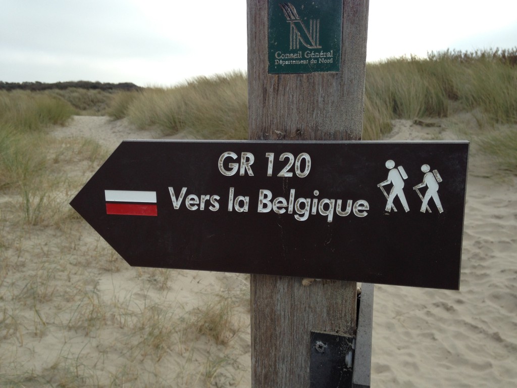 The day we walked to Belgium…