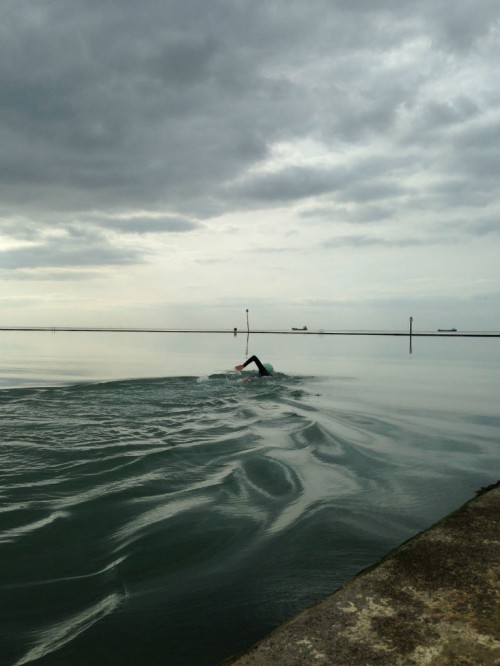 Walpole bay tidal pool and silver medal
